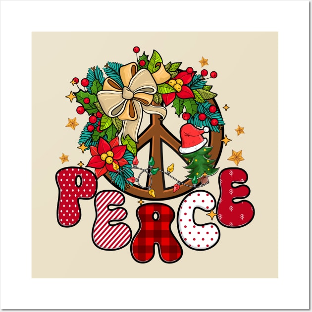 Peace on Earth Christmas Wall Art by OWHolmes Boss Band